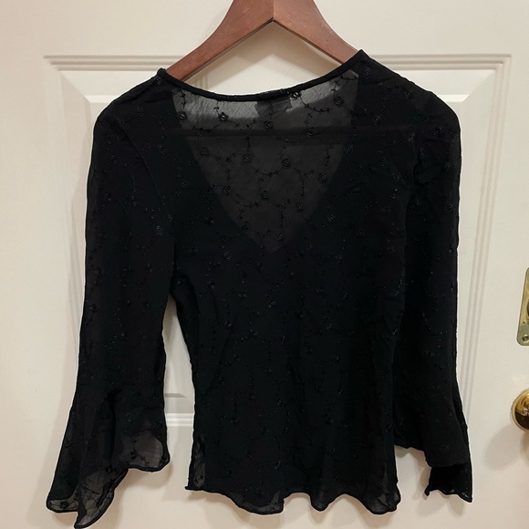 Black lace Nolita blouse - Picture 4 of 4